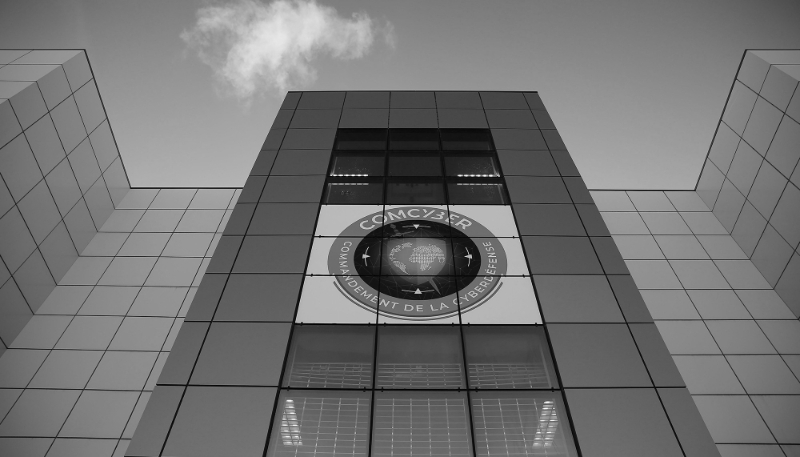 Le Commandement de la cyberdéfense (COMCYBER) français, à Rennes.