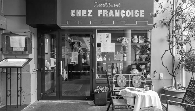 Le restaurant Chez Françoise (Paris 7).