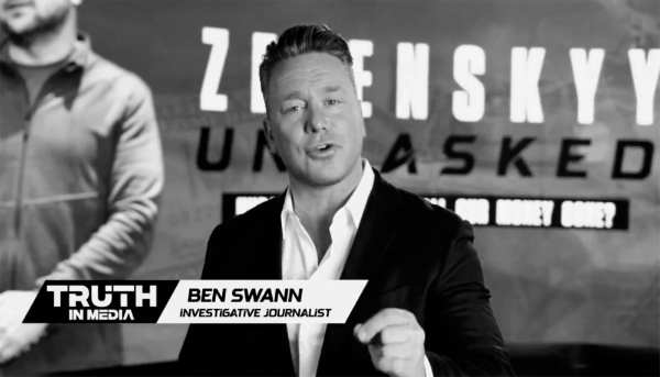 Le présentateur américain Ben Swann.