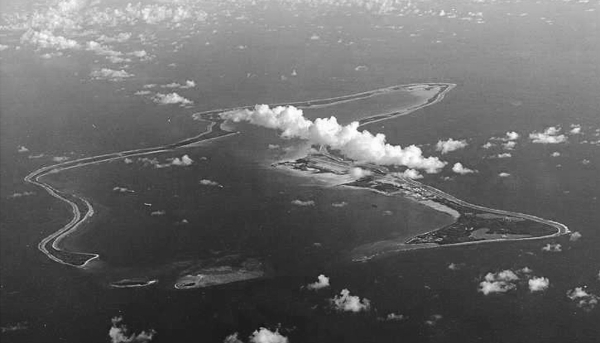 L'atoll de Diego Garcia, dans l'archipel des Chagos, abrite la base américaine du même nom.