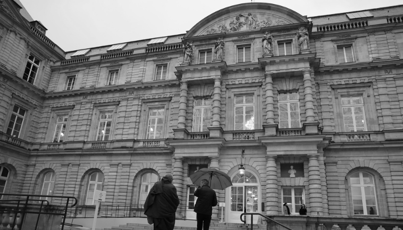 Le palais du Luxembourg où siège le Sénat, à Paris, le 3 décembre 2024.