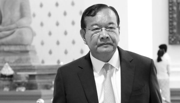 Le ministre cambodgien des affaires étrangères Prak Sokhonn, nommé à nouveau à ce poste le 21 novembre 2024.