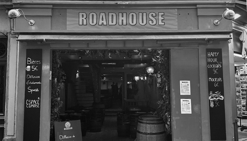 Le RoadHouse Bar à Paris.