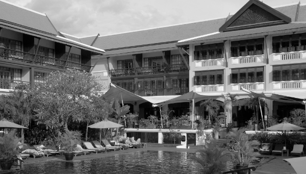 Le Victoria Angkor, à Siem Reap (Cambodge).