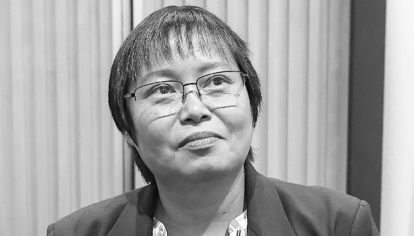 Zin Mar Aung, ministre des affaires étrangères du National Unity Government (NUG), l'opposition birmane en exil.