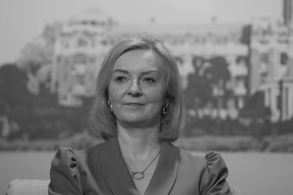 L'ancienne première ministre britannique Liz Truss.