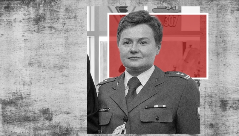 Dorota Kawecka, cheffe du renseignement militaire polonais.